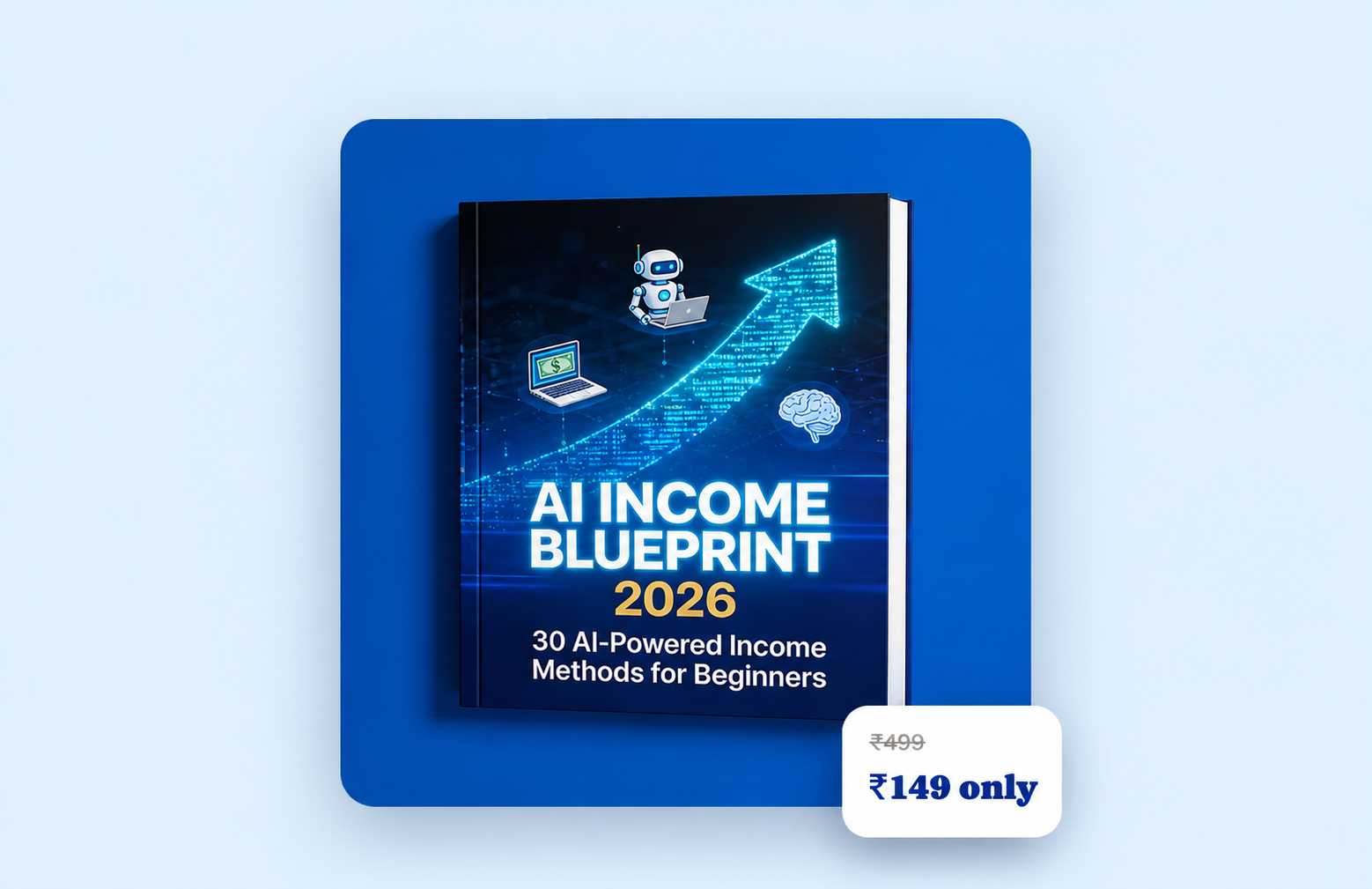 AI Income Blueprint 2026 eBook cover